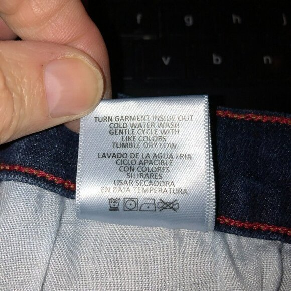 Angry Rabbit Womens Size 30/11 Stretch Pockets Distressed Skinny Jeans - Picture 13 of 13